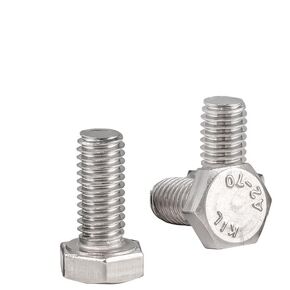 7/16-20x1-1/2 Hex Head Cap Screws Hexagon Bolts, External Hex Drive, Stainless Steel 304, UNC Coarse Thread Fully Threaded,2Pcs