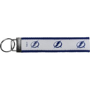 Siskiyou Sports NHL Tampa Bay Lightning Woven Wristlet Key Chain, One Size, Team Colors