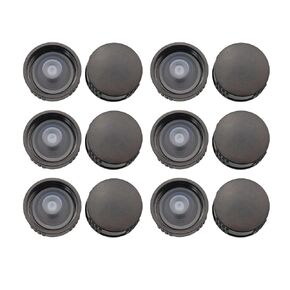 12PCS Phenolic Resin Cap Tapered Cork Cap Sealing Screw Cap Cosmetic Bottle Cap for Food Cosmetic Bottle Pharmaceutical Bottle