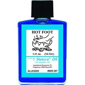 7 Sisters Hot Foot Oil 1/2 fl. oz.