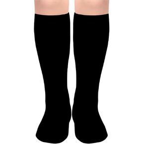 Kids Soccer Socks Cotton Toddler Soccer Socks Stripe Youth Soccer Socks Athletic Boys Girls Knee High Tube Socks