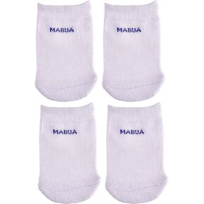 MABUA 8 Pairs Toe Socks Women No show Invisible Inside Shoes Non Skid Half Socks