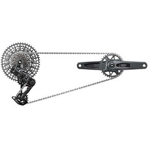SRAM GX T-Type Eagle Transmission Groupset - 32T Chainring, AXS POD Controller, 10-52t Cassette, Rear Derailleur, Chain