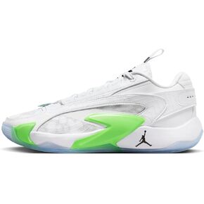 NIKE Jordan Luka 2 Men's Basketball Shoes (DX8733-103, White/Green Strike/Black) Size 8