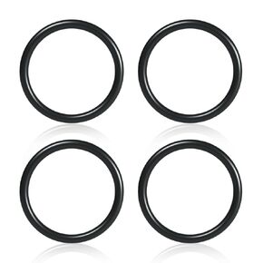 Sink Drain Plug Washers 010389-45，Replacement Plunger O-Rings for 3-Tier Sink Drain, T&S Brass Twist Waste Drain Valve Rubber Stopper O-Ring (4 PCS)