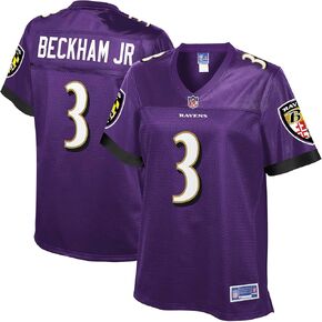 NFL PRO LINE Women's Odell Beckham Jr. Purple Baltimore Ravens Player Jersey