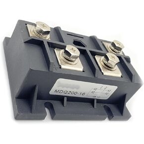 Kiro&Seeu Bridge Rectifier MDQ-200A 200A 1600V Full Wave Diode Module Single Phase High Diode Power