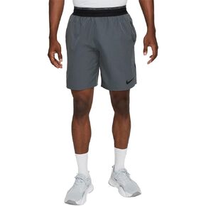 Nike Dri-FIT Flex Rep Pro Collection Men's 8" Unlined Training Shorts (Iron Grey/Black, DD1700-068) Size X-Large