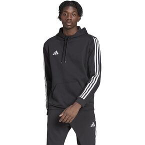 adidas Men's Size Tiro 23 League Sweat Hoodie, Black, Large/Tall + 3"