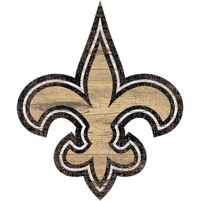 Fan Creations NFL New Orleans Saints Unisex New Orleans Saints Team Logo 8in Cutout, Team Color, 8 inch, (N0983-NOS)