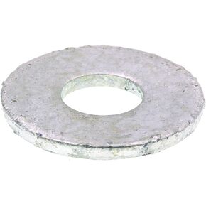 Prime-Line 9080196 Flat Washers, USS, 1/2 In. X 1-3/8 In. OD, Hot Dip Galvanized Steel (25 Pack)
