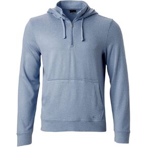 Greg Norman Collection Men's Standard Lab 1/4 Zip Hoodie Blue