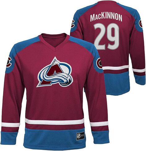 Outerstuff Nathan MacKinnon Colorado Avalanche #29 Boys Size 4-18 Player Name & Number Jersey Shirt in Saudi Arabia