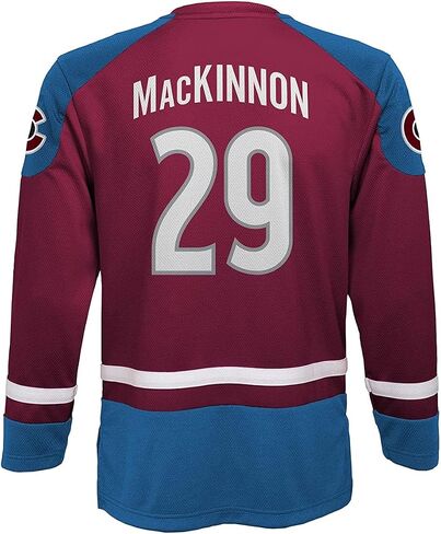 Outerstuff Nathan MacKinnon Colorado Avalanche #29 Boys Size 4-18 Player Name & Number Jersey Shirt in Saudi Arabia