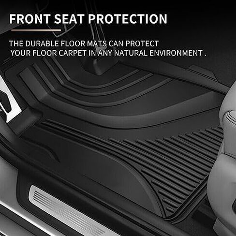 Original Floor Mats for Cadillac XT5 2016-2024 / Chevy Blazer 2019-2024 (Not Fit Blazer EV Model) - Custom Fit TPE Floor Liners - All Weather Floor Mats for Chevrolet Blazer/Cadillac XT5 in Saudi Arabia