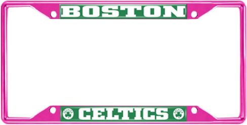 FANMATS 44028 NBA - Miami Heat License Plate Frame - Pink – Easy Installation on Truck, SUV, Car - Ideal Gift for Die Hard NBA Fan in Saudi Arabia