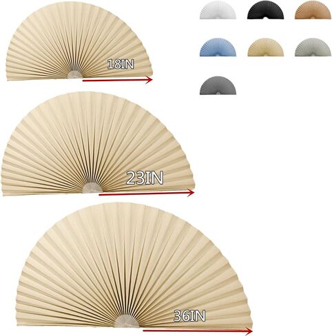 2PCS Half Moon Round Window Cover Half Circle Window Shades Cordless Non-Woven Self Adhesive Shades Temporarily Window Blinds Cover Easy to Cut Install (White, 12IN(30CM)) in Saudi Arabia