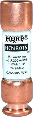 HQRP 2-Pack HCNR020 20 Amp 250V Dual Element Time-Delay Fuse, Class RK5 Replacement for Bussmann BP/FRN-R-20, Edison ECNR20, Littelfuse FLNR020.T FLN-R-20 FLNR-20 in Saudi Arabia