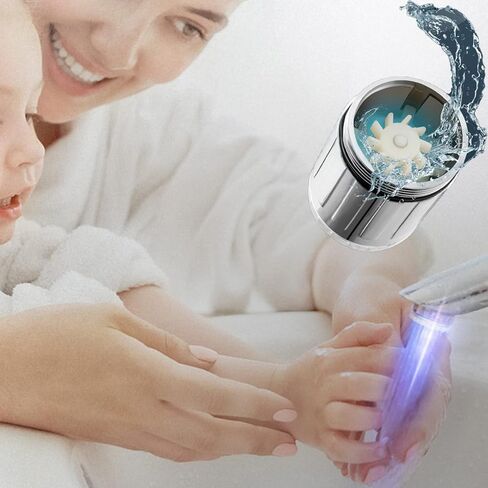 3 قطع 3-لون درجة الحرارة الحساسة التدرج LED صنبور المياه ضوء تيار المياه اللون تغيير صنبور الحنفية بالوعة صنبور للمطبخ والحمام in Kuwait