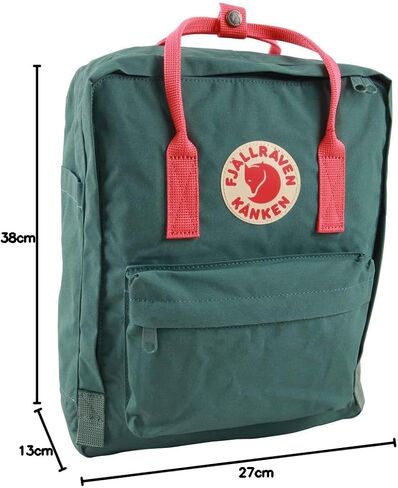 Fjallraven Women's Kanken Backack, Frost Green/Peach Pink, One Size in Saudi Arabia