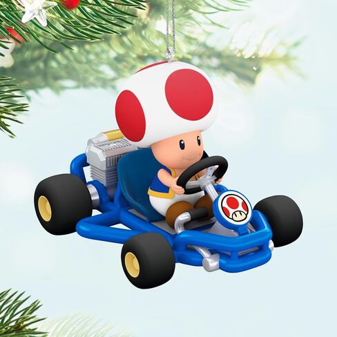 Hallmark Keepsake Christmas Ornament 2024, Nintendo Mario Kart Toad, Gifts for Gamers in Saudi Arabia