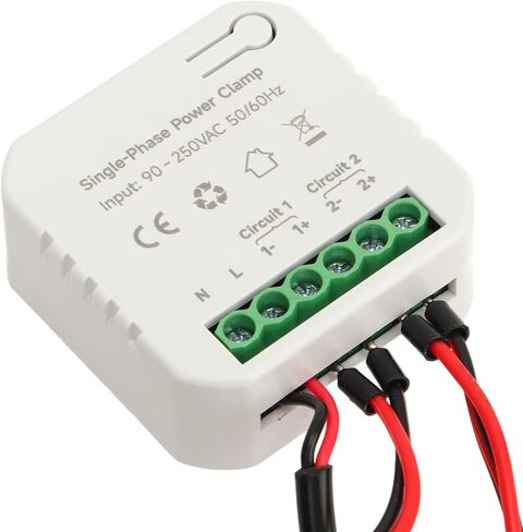 عداد كهرباء ذكي بمشبك أحادي الطور مع 2 200ACT محول تيار لمراقبة الطاقة عبر تطبيق الهاتف المحمول 90؟250VAC in Kuwait