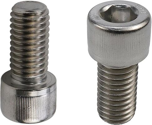 1/2-13 * 2-3/4 براغي غطاء رأس المقبس، 304 من الفولاذ المقاوم للصدأ بلمسة نهائية لامعة محرك مقبس ألين 2 قطعة in Kuwait