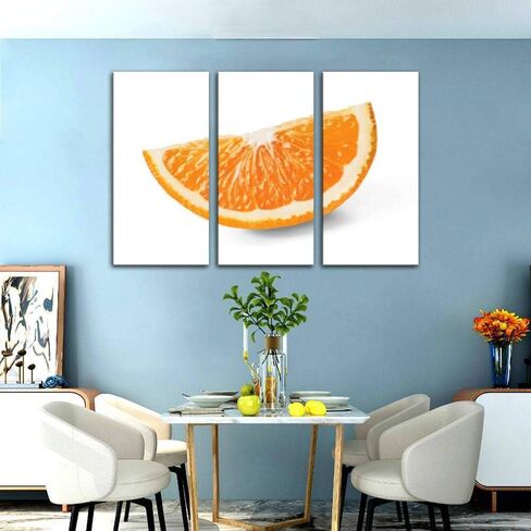 blaverr coral living fractal abstract background prism glitch effect color of - Canvas Wall Art - Modern Office Decoration Painting Artwork for Living Room Bedroom - 3 Panels in Saudi Arabia