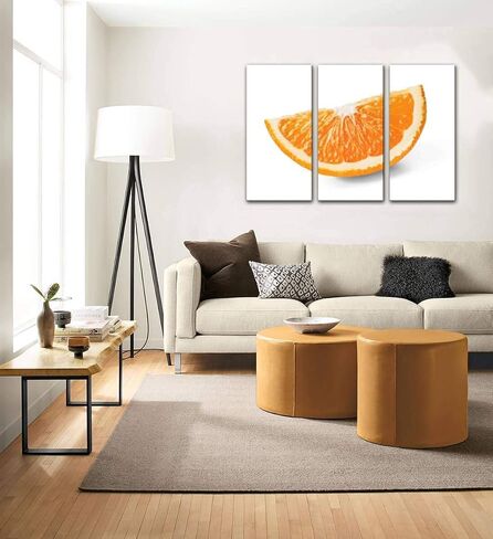blaverr coral living fractal abstract background prism glitch effect color of - Canvas Wall Art - Modern Office Decoration Painting Artwork for Living Room Bedroom - 3 Panels in Saudi Arabia