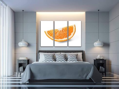 blaverr coral living fractal abstract background prism glitch effect color of - Canvas Wall Art - Modern Office Decoration Painting Artwork for Living Room Bedroom - 3 Panels in Saudi Arabia