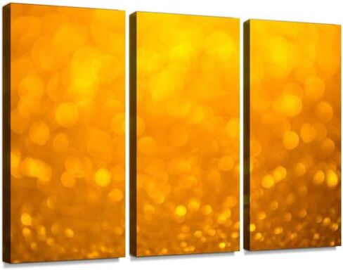 blaverr coral living fractal abstract background prism glitch effect color of - Canvas Wall Art - Modern Office Decoration Painting Artwork for Living Room Bedroom - 3 Panels in Saudi Arabia