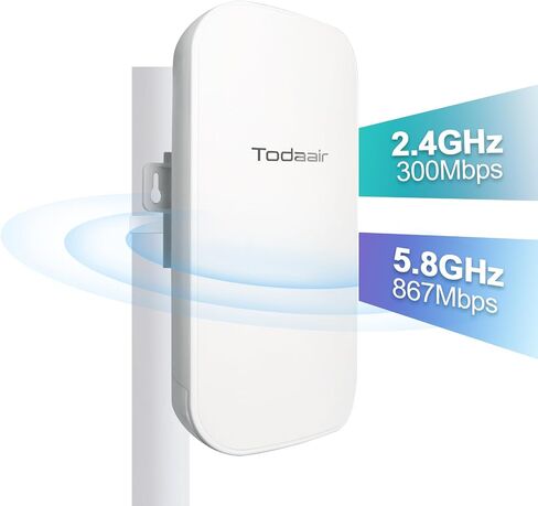 WiFi Extender｜Covers Up to 3500 Sq.ft and 65 Device｜2.4GHz 300Mbps｜Web Panel Management｜Home Wireless Repeater｜Home, Office, Apartment in Saudi Arabia