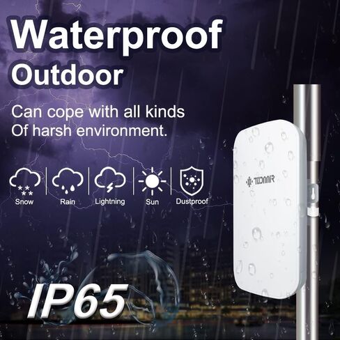 WiFi Extender｜Covers Up to 3500 Sq.ft and 65 Device｜2.4GHz 300Mbps｜Web Panel Management｜Home Wireless Repeater｜Home, Office, Apartment in Saudi Arabia
