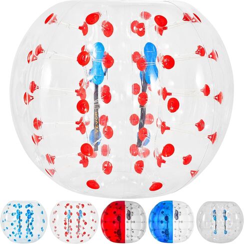 Happybuy Inflatable Bumper Ball 4 FT / 1.2M Diameter, Bubble Soccer, Blow It Up in 5 Min, Inflatable Zorb Ball for Adults or Children in Saudi Arabia