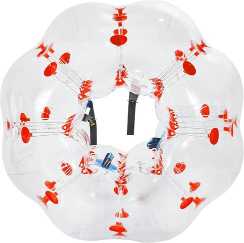 Happybuy Inflatable Bumper Ball 4 FT / 1.2M Diameter, Bubble Soccer, Blow It Up in 5 Min, Inflatable Zorb Ball for Adults or Children in Saudi Arabia