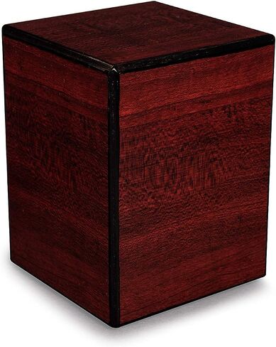 Chateau Urns - Society Collection - Photo Frame Urn-Photo Keepsake Cremation Urn - Memorial Box for Ashes - Small (up to 46 lbs) - Cherry Finish in Kuwait