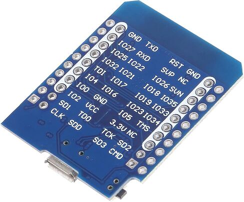 AITRIP 3 قطع من النوع C D1 Mini ESP32 ESP-WROOM-32 CP2104 WLAN WiFi + بلوتوث لوحة تطوير إنترنت الأشياء IoT لـ Arduino NodeMCU in Saudi Arabia