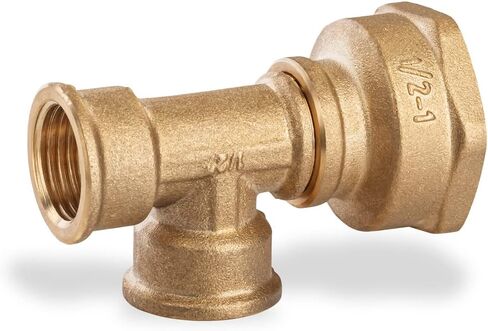 تخفيض اقتران مواسير النحاس اقتران 1/2 "أنثى × 1" أنثى نحاس ملولب 0,5 بوصة × 1 بوصة تركيب أنابيب نحاسية أنثى اقتران نحاسي in Saudi Arabia