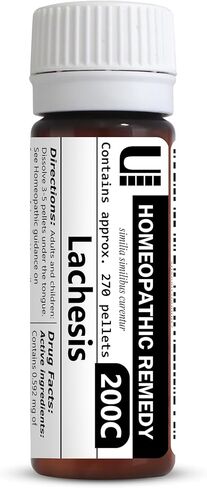 Lachesis 1M Homeopathic Remedy, 270 Pellets in Saudi Arabia