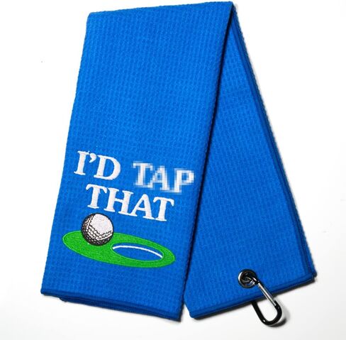 DYJYBMY I'd Funny Golf Towel, Golf Towel Gifts for Men Women, Golf Lovers, Golf Player, Birthday Gifts for Golf Fan, Retirement Gifts in Saudi Arabia