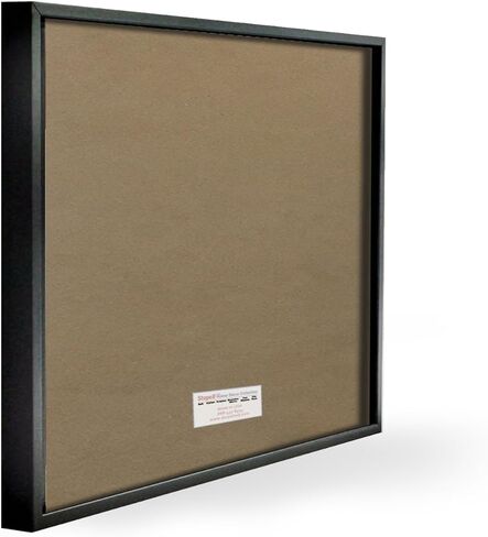 لوحة فنية جدارية مؤطرة باللون الأسود من Stupell Industries Merry Christmas Deer، مقاس 11 × 14، متعددة الألوان in Saudi Arabia