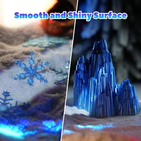 خيوط حرير مزدوجة اللون من FilaBees أزرق فضي، خيوط معدنية لامعة، 2 في 1 خيوط PLA من الحرير المشترك 1.75 مم، تغيير لون خيوط الطابعة ثلاثية الأبعاد 1 كجم (2.2 رطل)، دقة الأبعاد +/- 0.02 مم in Kuwait