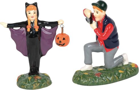 Department 56 Snow Village Halloween Accessories You Look Batastic Figurine Set, 1 inch, Multicolor in Saudi Arabia