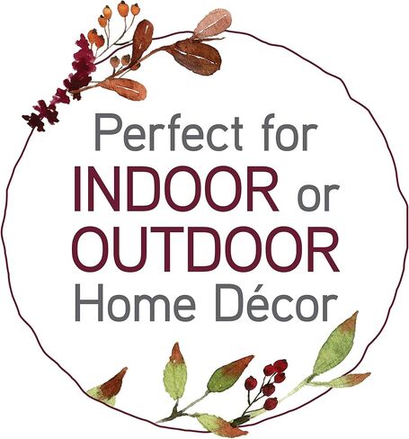 إكليل فلوراكرافت من القش، 60.96 سم، طبيعي in Kuwait