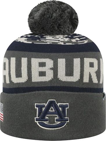 Top of the World NCAA-Salute to USA Military-Cuffed Knit Pom Beanie Hat-Alabama Crimson Tide in Saudi Arabia