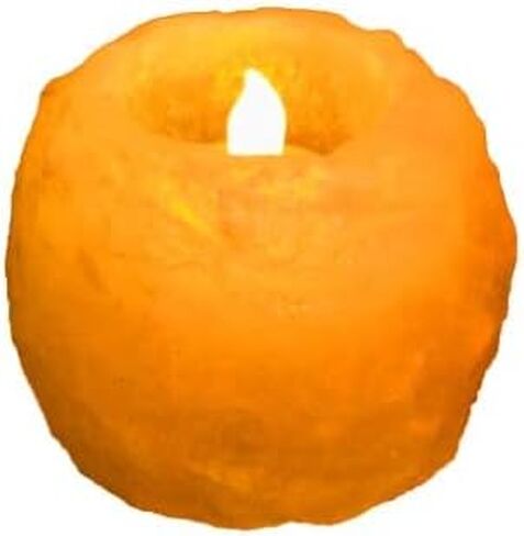 Himalayan Salt Candle Holder Beautiful Natural Tealight Small Size Great for Aromatherapy in Saudi Arabia