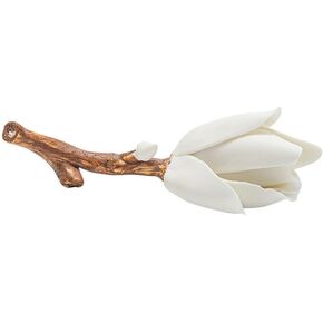 Leheybia 1 Pcs Magnolia Flower Ceramic Incense Holder Ceramic Incense Holder for Yoga Studio Living Room Home Decor