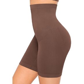 FeelinGirl Tummy Control Shapewear Shorts Body Shaper for Women High-Waisted Thigh Slimming