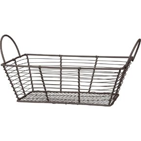 Primitives by Kathy 103183 Rustic Wire Basket, Small