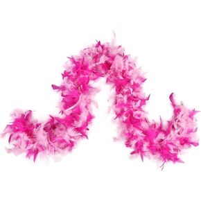 Turkey Feather Boa 1.64 Yards 30g for Halloween Party Costume Decoration